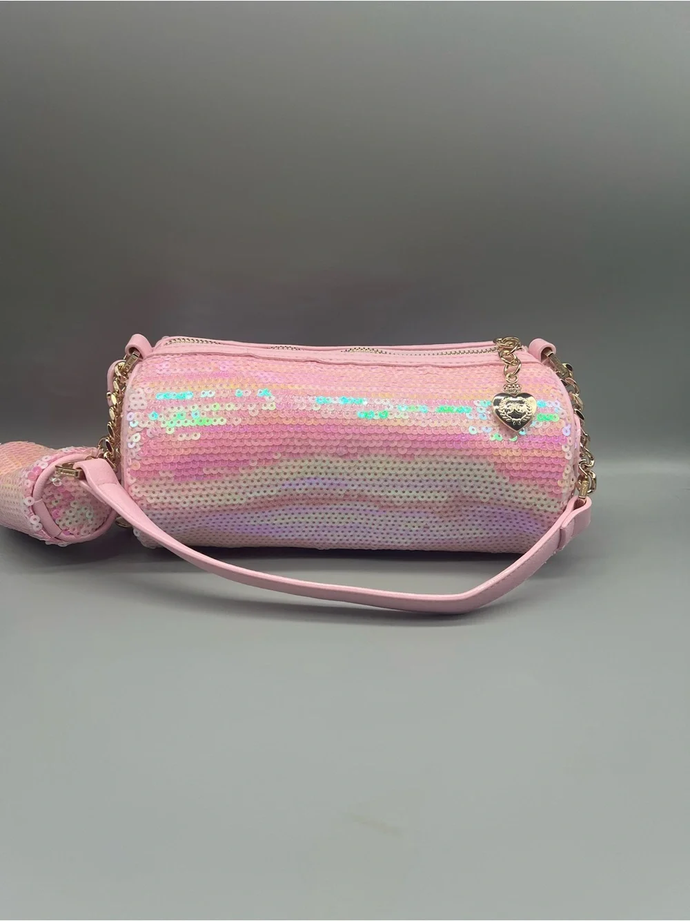 Juicy couture sequin shoulder bag purse